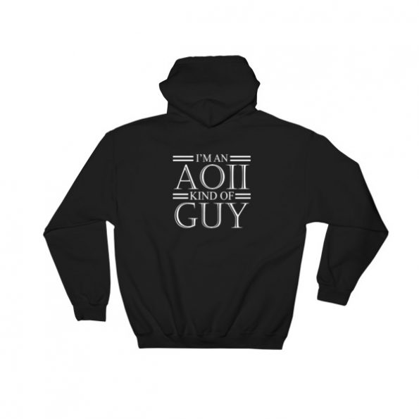 Aoii Est 1897 Kind Of Guy Hooded Sweatshirt
