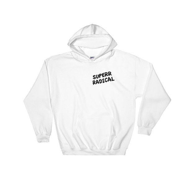 cheap white hooded sweatshirt