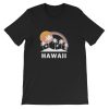 Hawaii And Moon Short-Sleeve Unisex T-Shirt