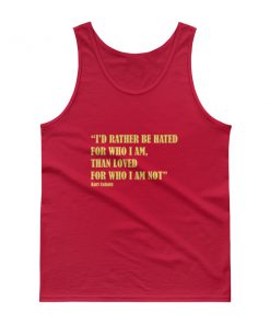 kurt cobain quotes Tank top