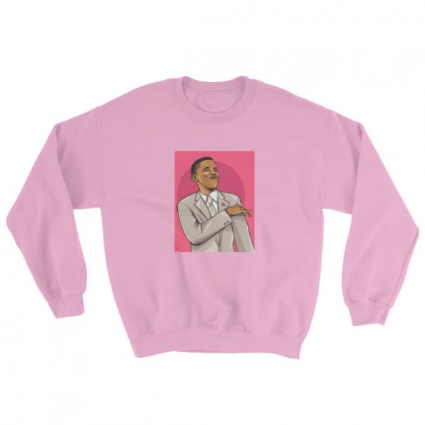 Obama Funny Art Sweatshirt