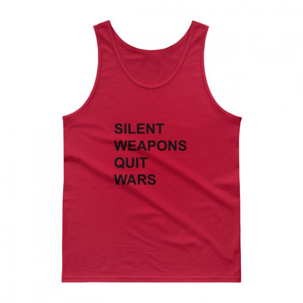 Silent weapons Quiet Wars Tank top