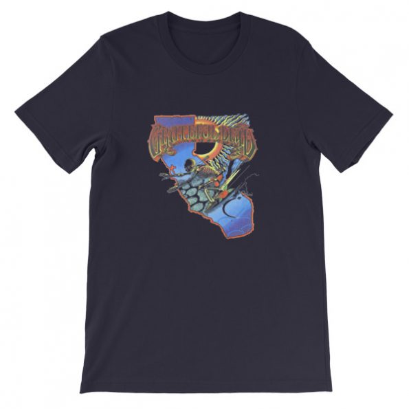 Grateful Dead Surfing Skeleton Short-Sleeve Unisex T-Shirt - Cheap ...