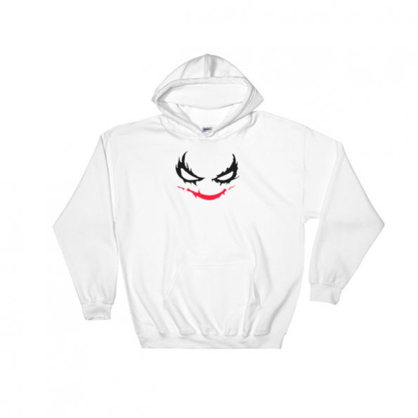 Joker face art Hooded Sweatshirt
