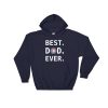 Best Dad Ever Cubs Hooded Sweatshirt