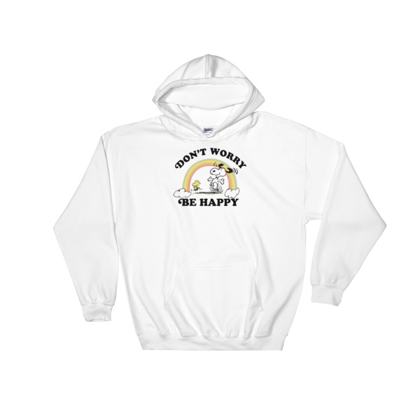 snoopy hooded sweatshirt