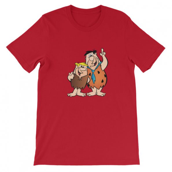 Barney Rubble And Fred Flintstone Short Sleeve Unisex T Shirt Clothpedia