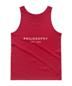 Philosophy est 1984 Tank top