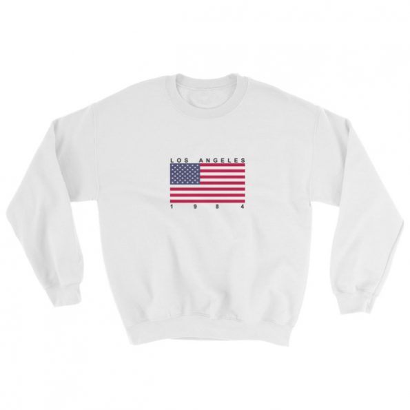 Los Angeles 1984 Flag Sweatshirt