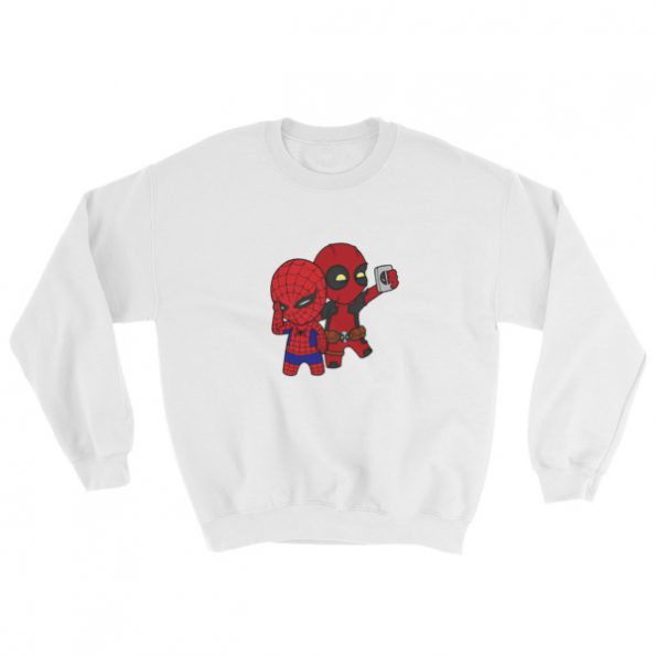Deadpool Spiderman Superhero Sweatshirt