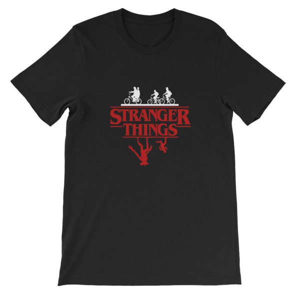 Stranger Things Bike Rides Short-Sleeve Unisex T-Shirt