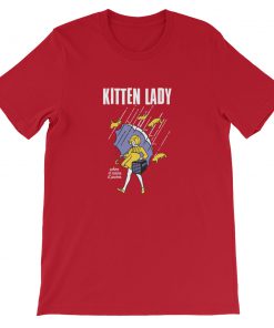 Kitten Lady Short-Sleeve Unisex T-Shirt