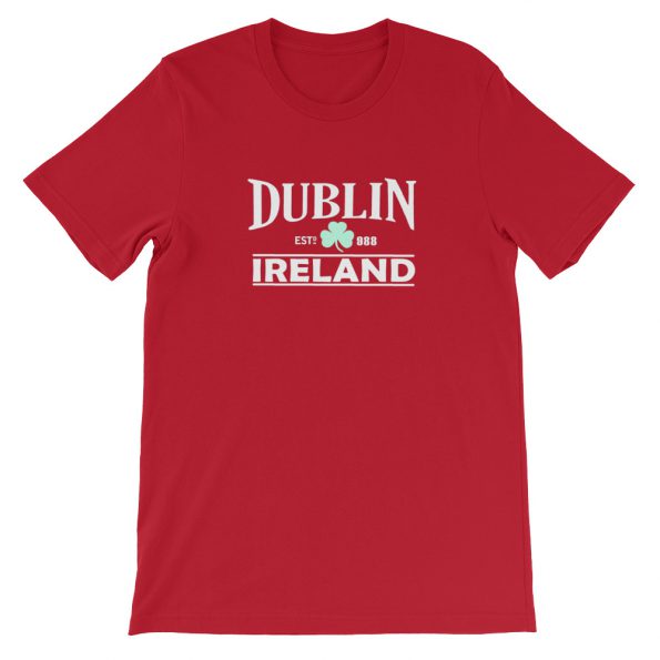 Dublin Ireland Short-Sleeve Unisex T-Shirt