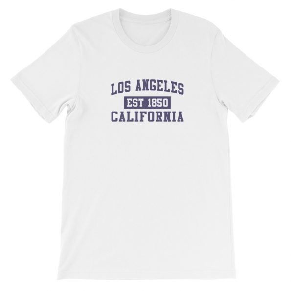 Los Angeles California Est 1850 Popular LA Short-Sleeve Unisex T-Shirt