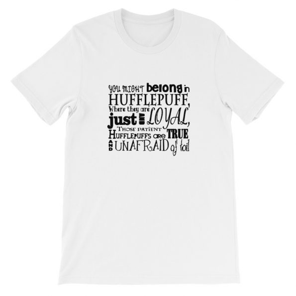 You Might Belong In Hufflepuff Short-Sleeve Unisex T-Shirt