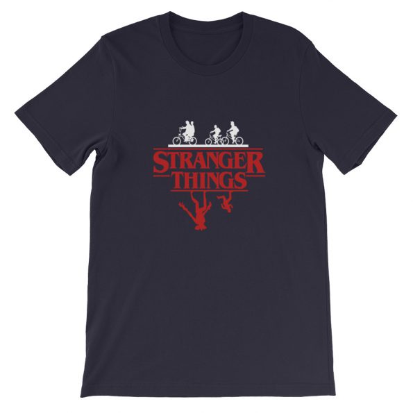 Stranger Things Bike Rides Short-Sleeve Unisex T-Shirt