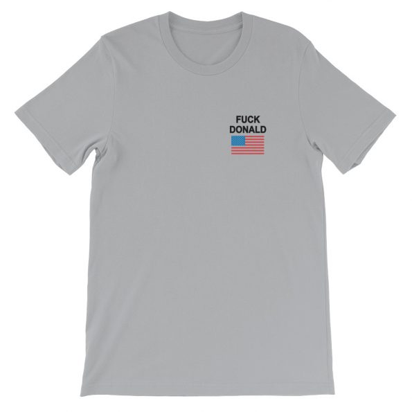 Fuck Trump Flag Short-Sleeve Unisex T-Shirt - Clothpedia