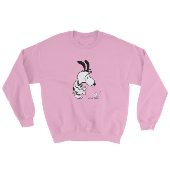 Scared Snoopy And Boo Woodstock Sweatshirt