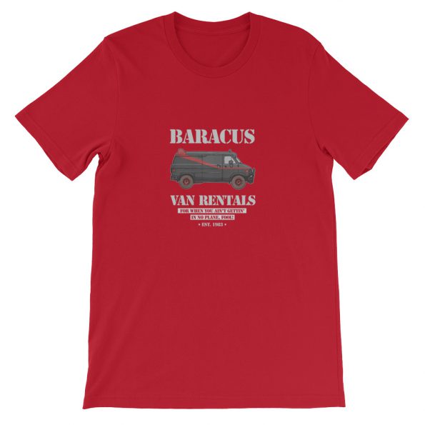Baracus Van Rentals Short-Sleeve Unisex T-Shirt