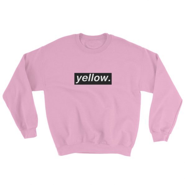 Yellow Letter Sweatshirt