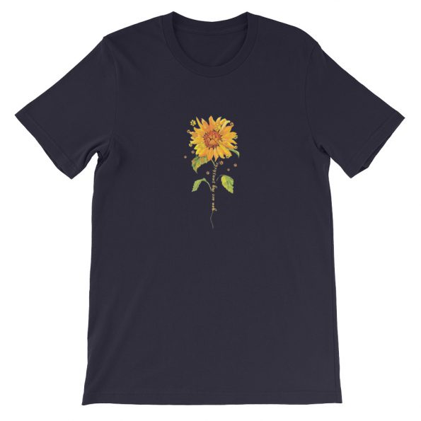 Sun Flower Short-Sleeve Unisex T-Shirt