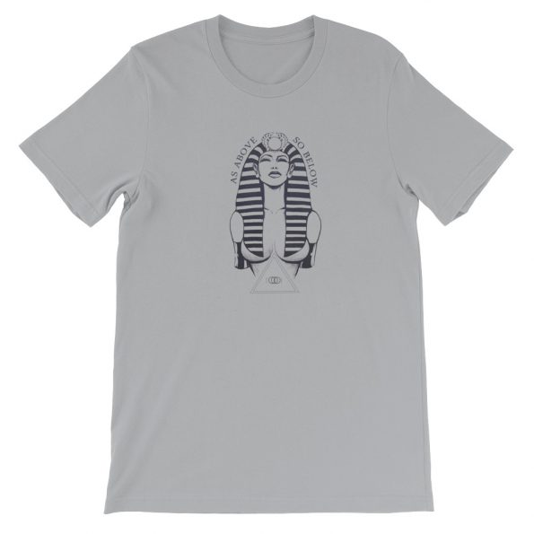 Nefertiti As Above So Below Short-Sleeve Unisex T-Shirt