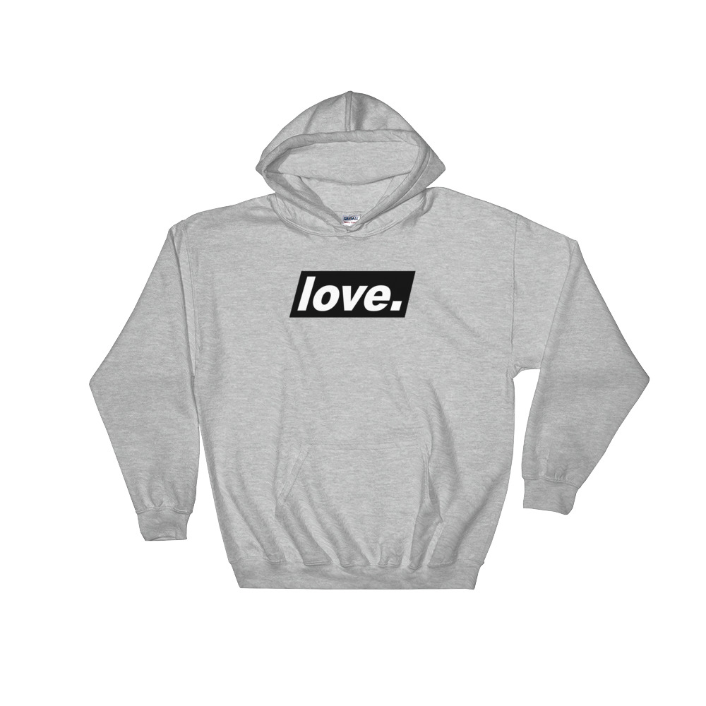 JC Caylen Love Hooded Sweatshirt - Clothpedia