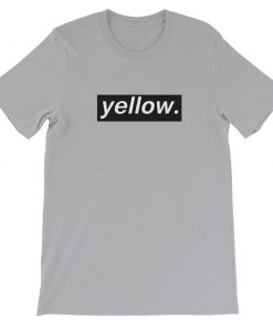 Yellow Letter Short-Sleeve Unisex T-Shirt