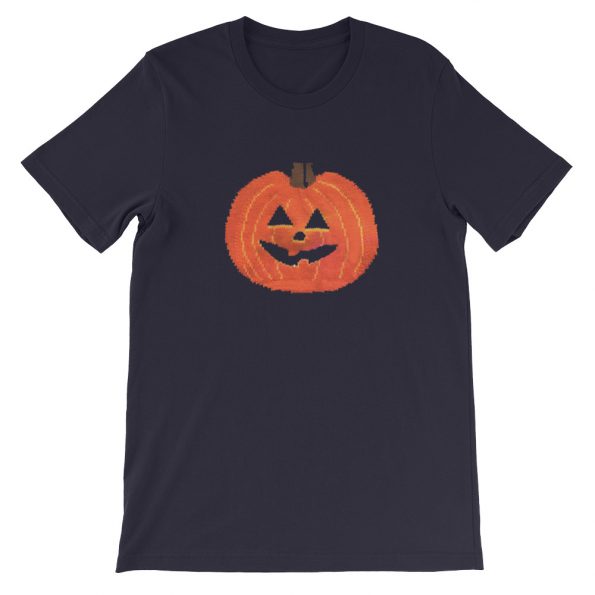 Light Up Halloween Pumpkin Short-Sleeve Unisex T-Shirt