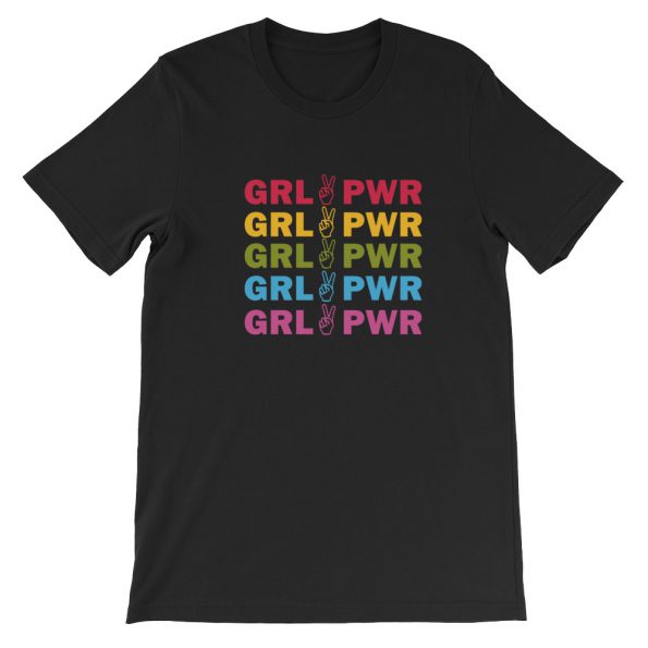 Grl Pwr Rainbow Girl Power Short-Sleeve Unisex T-Shirt