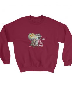Autism Elephant in a world Sweatshirt