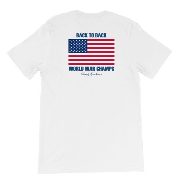 Back To Back World War Champs Short-Sleeve Unisex T-Shirt