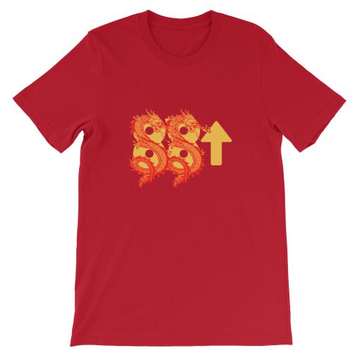 88 Rising Dragon Bella + Canvas 3001 Unisex Short Sleeve Jersey T-Shirt with Tear Away Label