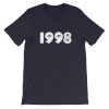 1998 Eyes Bella + Canvas 3001 Unisex Short Sleeve Jersey T-Shirt with Tear Away Label