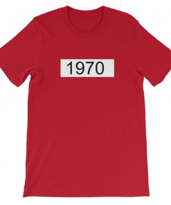 1970 Box Bella + Canvas 3001 Unisex Short Sleeve Jersey T-Shirt with Tear Away Label