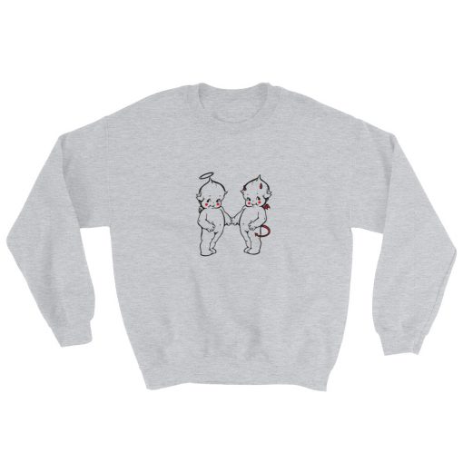Angel and Devil Baby Sweatshirt