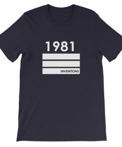 1981 Inventions Bella + Canvas 3001 Unisex Short Sleeve Jersey T-Shirt with Tear Away Label