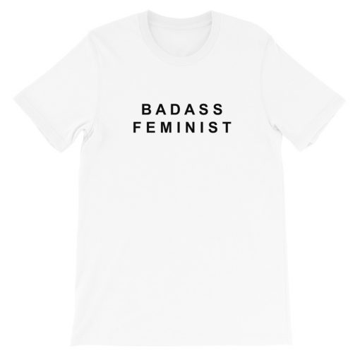 Badass Feminist Short-Sleeve Unisex T-Shirt