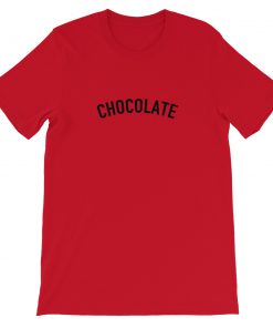 Chocolate Short-Sleeve Unisex T-Shirt