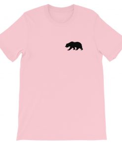Green California Bear Short-Sleeve Unisex T-Shirt