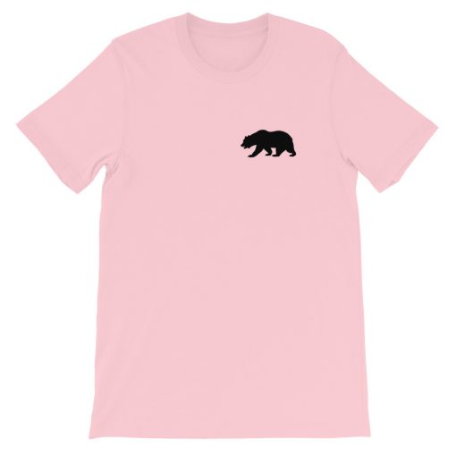 Green California Bear Short-Sleeve Unisex T-Shirt