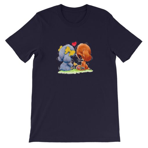Sad Sam And Honey Animal Drawings Short-Sleeve Unisex T-Shirt
