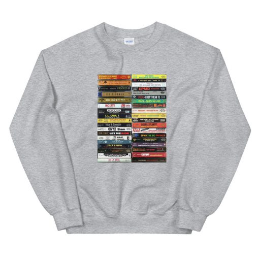 Old school hip hop cassette tape Sweatshirt