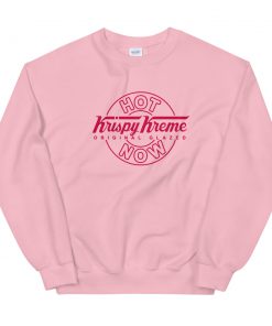 Krispy Kreme Doughnuts Print Sweatshirt