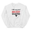 I Like My Food Mickey Shaped Sweatshirt