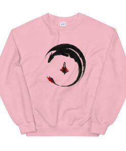 Hiccup and Toothless fly Sweatshirt