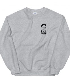 The Office Dwight Schrute False Unisex Sweatshirt