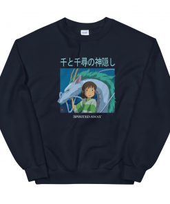 Studio Ghibli Spirited Away Haku And Chihiro Sweatshirt