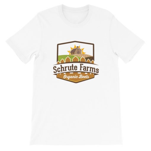 Schrute Farms Organic Beets Short-Sleeve Unisex T-Shirt