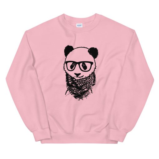 Panda With Glasses Sweatshirt